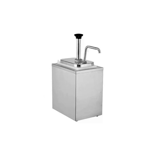 Dispensador de salsas manual de acero inoxidable