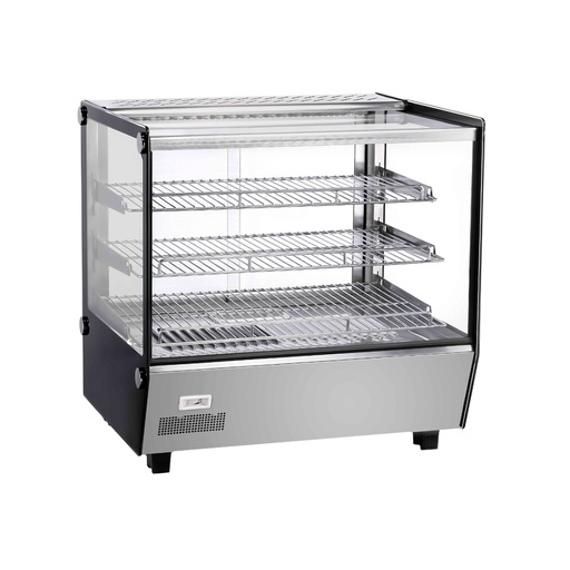 [1000000610F] Exhibidor/Expositor/Vitrina De Sobremesa Caliente/ ACERO/CUADRADO,110V/60HZ,MEDIDA:93CM,TEMP:30-90°C,FR-VERC93CM/FREEZE