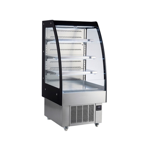 Expositor Autoservicio/Multideck Gris /Acero Inoxidable, 110V/60HZ/ Luz LED/2-12°C/75X60X146CM,FR-NAS75CMX160CM Freeze 1000000587F