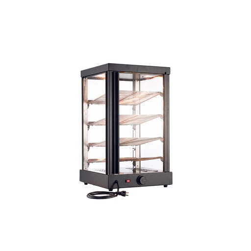[1000000676F] Expositor/Vitrina Caliente Vertical Para Comida Rapida De SOBREMESA/3 Repisas, Temp: 30-85°C,110V/60HZ, FR-ECC70L,FREEZE