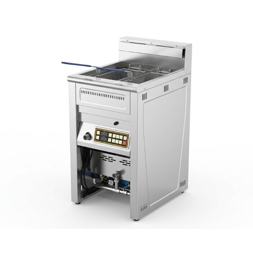 [WK05A04500H] Freidora Electrica De Agua Y Aceite De Acero, 220V/60HZ, Capacidad: 29L, Con Elevacion Y Descenso Automaticos