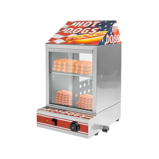 Gabinete/Conservador Caliente De Perritos Calientes/Hot Dog (Salchicha+Pan), Medida: 42CM 110V/60HZ Marca Freeze WK15A03100H