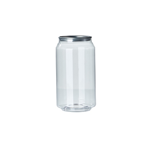 Lata transparente sellable 330ML