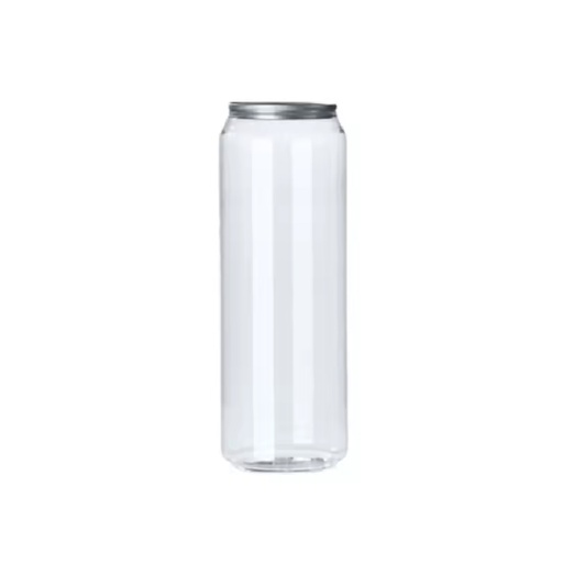 Lata transparente sellable 360ML