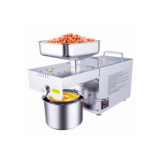 [MM07J03600H] Maquina Extractora Electrica De Aceite De Semillas, Potencia: 1.250W, Capacidad: 3-5KG/H, 110V/60HZ