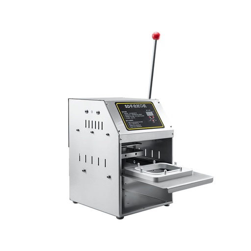 [PA15H02801H] Maquina Selladora Manual/Env.Aluminio Para ALIMENTOS,(RECTANG/OVALD/REDND/CUAD)110V/60HZ,630W,DIAM.7CM,ALT.<13CM,FREEZE