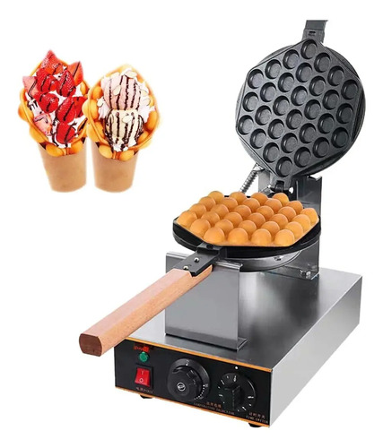 Máquina wafflera de burbujas