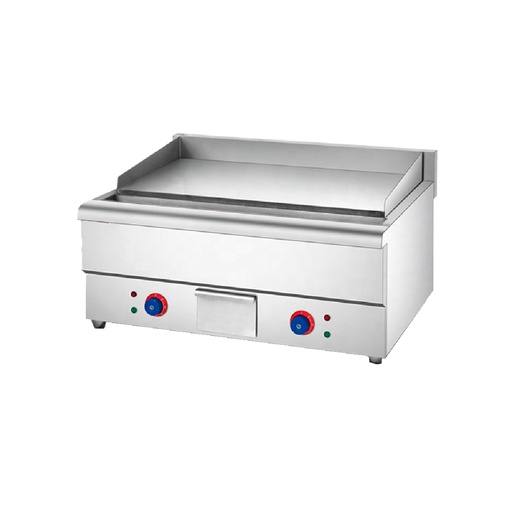 Plancha grill industrial de mesa eléctrica
