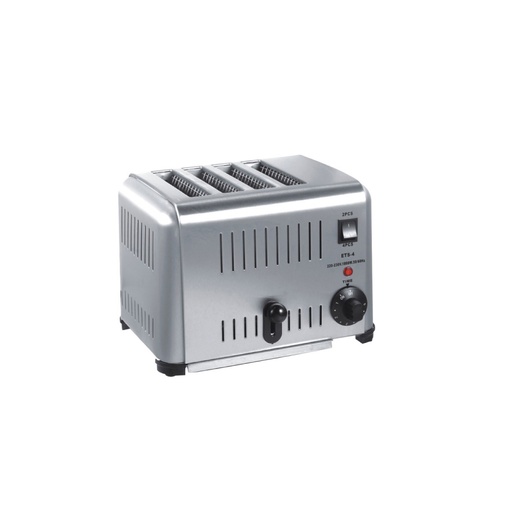 [WK03A06504H] Tostadora De Pan Electrica Industrial Para Restaurantes Y Hoteles De 3 Rebanadas, 110V/60HZ