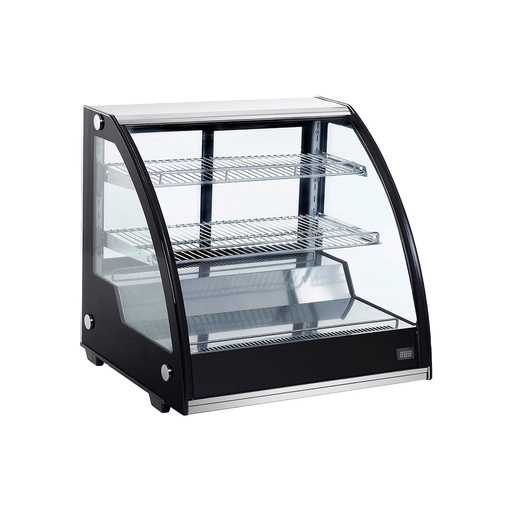 [100000536F] Vitrina Refrig/Exhibidor Curvo De Tortas Frias De Sobremesa, FR-VEF88CM, 88X60X70CM, 110V/60HZ, Temp: 0 ~ 12°C Freeze
