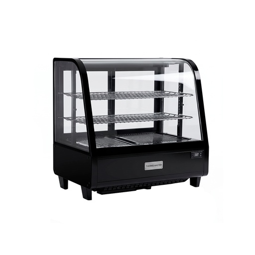 Vitrina refrigerada curvo de tortas frias de sobremesa