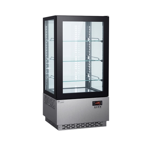 Vitrina vertical refrigerado de acero