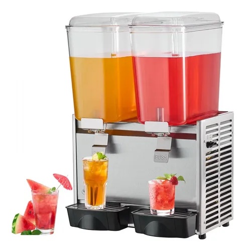 [100000248F] DISPENSADOR DE BEBIDAS, 2 TANQUES DE 18L, 110V/60HZ FR-DB18LX2 MARCA FREEZE
