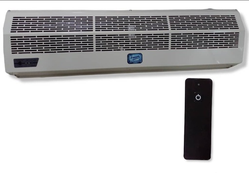 Cortina de aire con control remoto 1 m