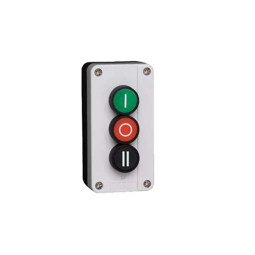 [Temp56] Caja Botonera Para Estacion De Mando, Verde, 1NA-ROJO-ROJO,1NC-NEGRO,1NA NP2-B339