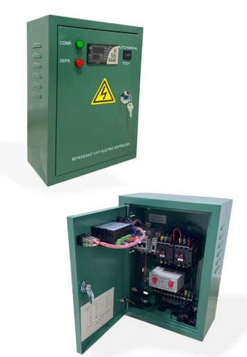 [RF26A01610Y] Tablero (Caja De Control D Temperatura Electrica Completa Congelacion Y Conservacion) Para Cavacuarto 10HP 220V/60HZ/3PH