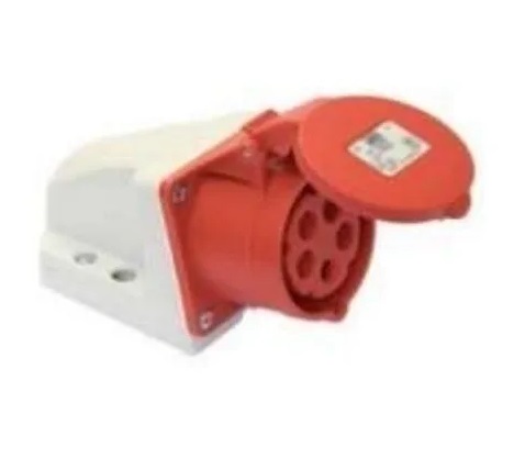 [HE01A01816H] Tomacorriente Industrial Hembra Base Superficial Secon (5 Nucleos) 3P+N+E, 16A, 380-415V WH-115