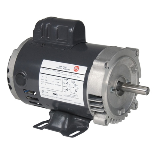 Motor 1 Eje, 2HP 1725RPM/FR56HC 220V/1PH/60HZ / T063CPP2177012B Marca Nidec D2CP2PHC
