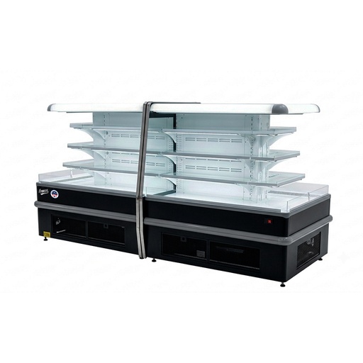 Isla tipo multideck para supermercados alta gama