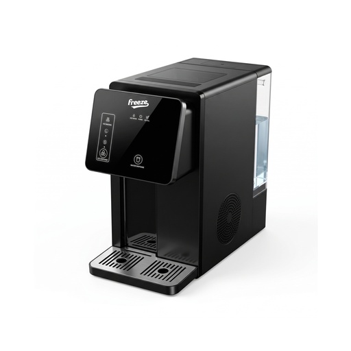 Fabricador De Hielo Domestico Negro 12KG/24H Con Dispensador De Agua Fria, 110V/60HZ,FR-FHDEA12KG/24H Marca Freeze 100000792F